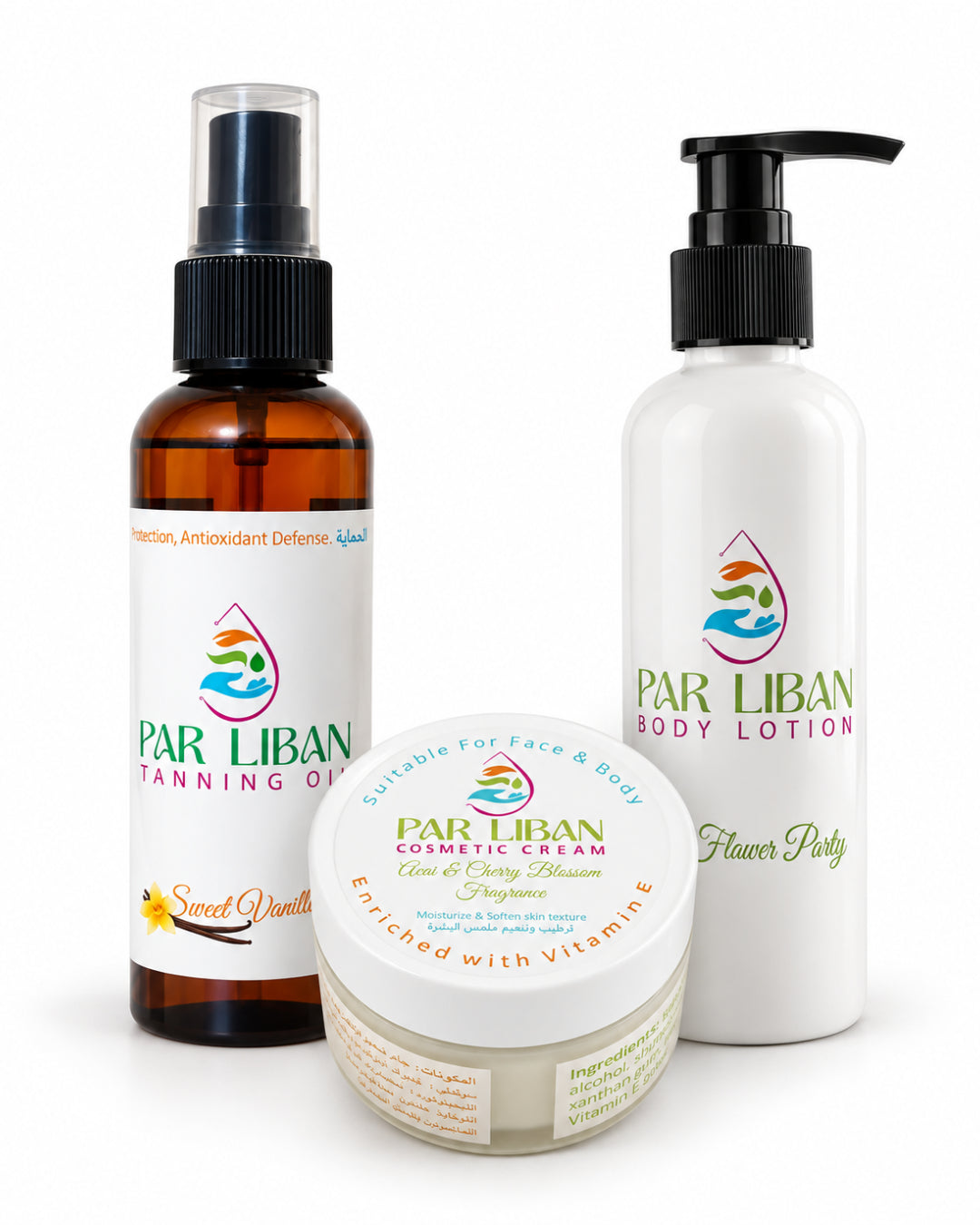 Body Care Bundle Ultra – Tanning Oil 150ml + Body Lotion 150g + Moisturizing Cream 100g