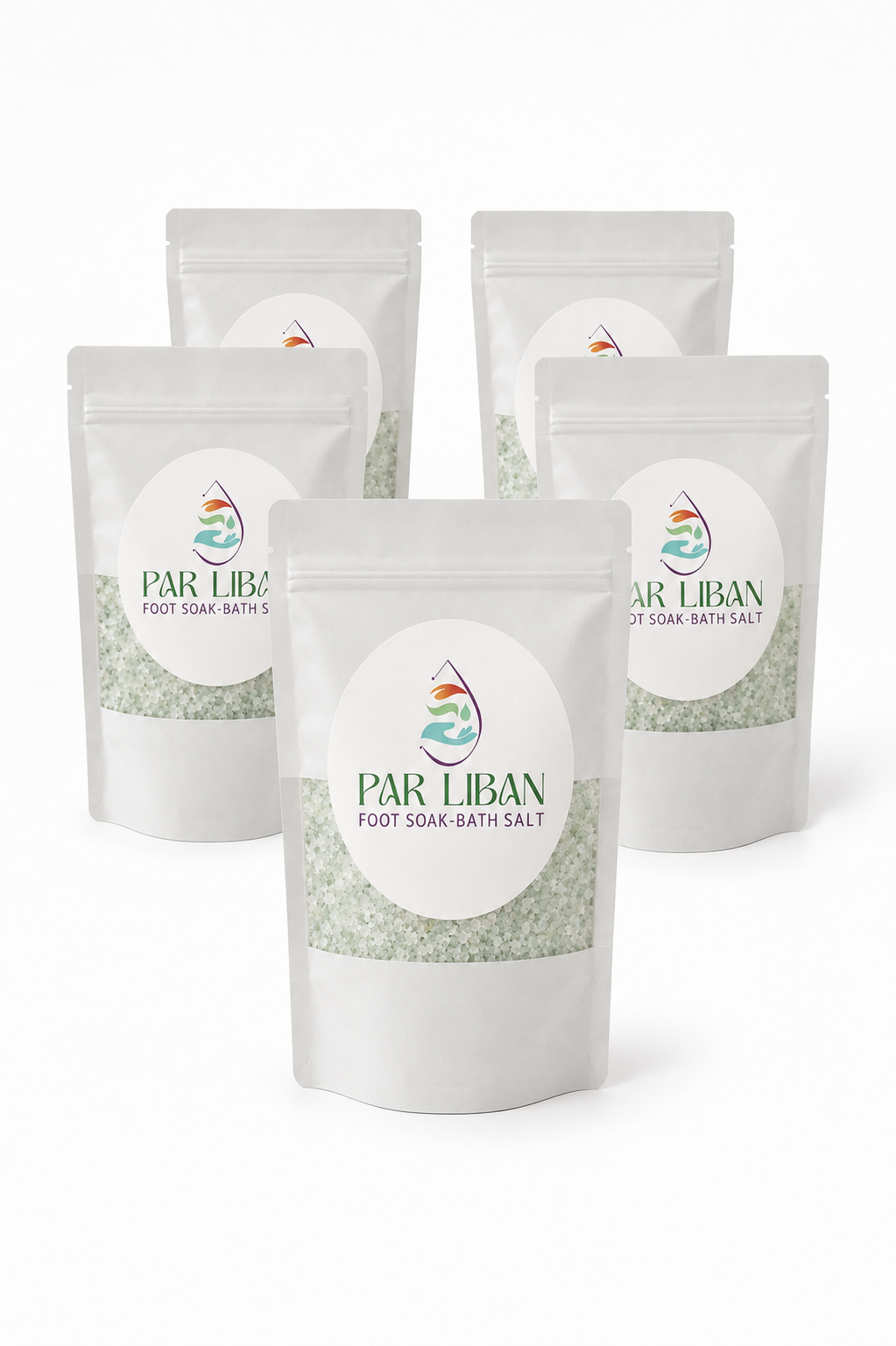 Foot Soak Bath Salt Bundle - 5x200g