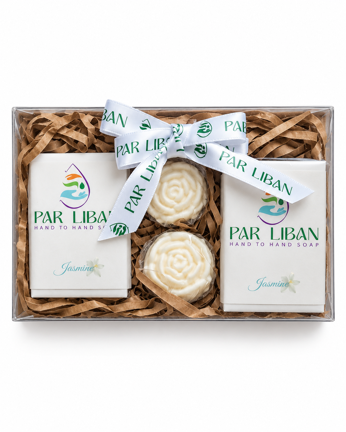 Soap Gift Box | 2 Soap Bars + 2 Mini Soaps